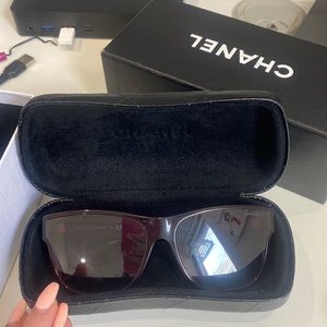 Chanel Sunglasses 5386 Square burgundy